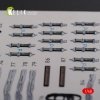 KELIK K48091 CH-46E Cargo compartment interior 3D decals for Academy kit 1/48